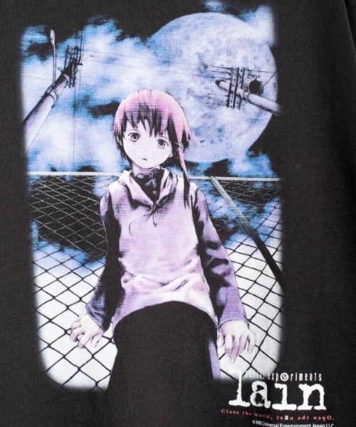 SEVESKIG（セヴシグ）の「seveskig/セブシグ/SEV vs Lain PT-07 L/SL TEE（Tシャツ/カットソー・メンズ・ブラック・XL/L/M）」の3枚目の写真