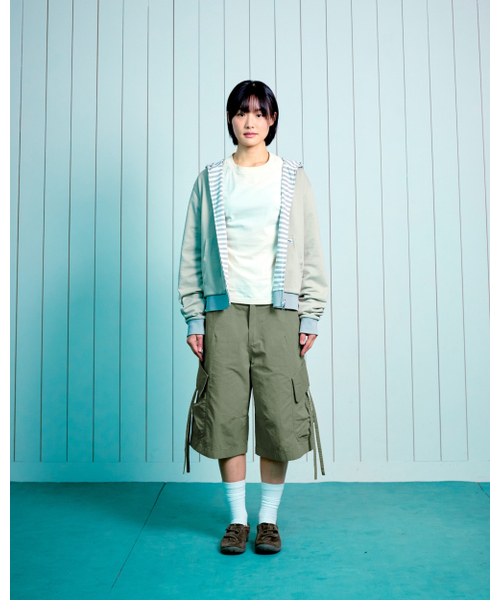 THECOLDESTMOMENT(ザコールデストモーメント)の「TCM ripstop strap cargo half pants (green)(その他パンツ・レディース・その他・MEDIUM/LARGE/SMALL)」の6枚目の写真
