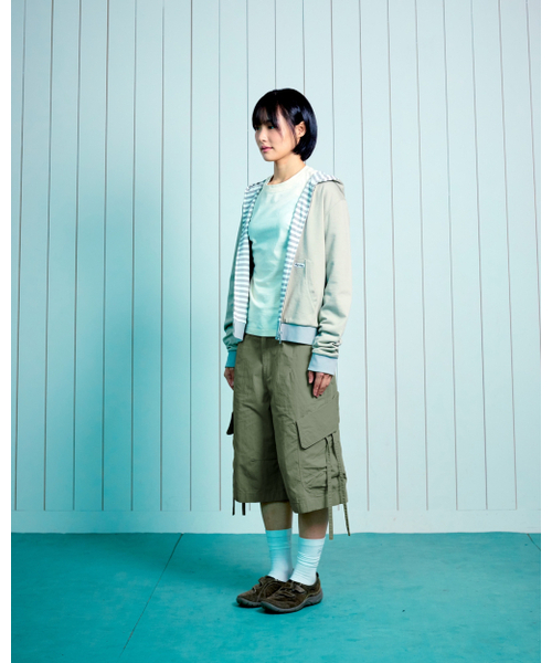 THECOLDESTMOMENT(ザコールデストモーメント)の「TCM ripstop strap cargo half pants (green)(その他パンツ・レディース・その他・MEDIUM/LARGE/SMALL)」の7枚目の写真