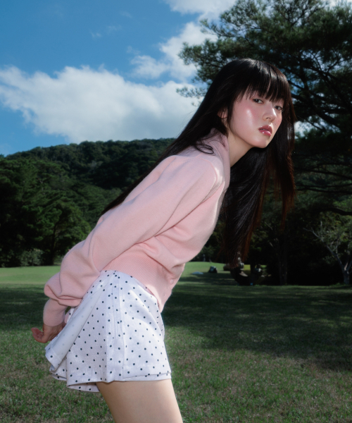 ROSEFRANTZ（ロゼフランツ）の「Fabric Button Collar Cardigan [Pink]（カーディガン/ボレロ・レディース・PINK・OS）」の20枚目の写真