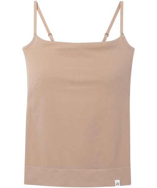 AMPHI(アンフィ)の「「ETRE TOKYO×AMPHI」 カップ付きキャミソール ブラトップ(キャミソール・レディース・ベージュ/ブラック・L/M)」の2枚目の写真