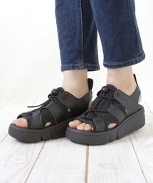 Re:getA 軽量厚底スポーティサンダル RE253