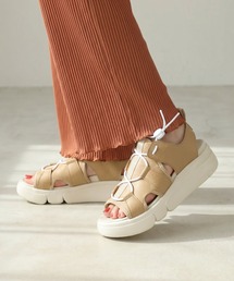 Re:getA 軽量厚底スポーティサンダル RE253
