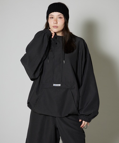 OK YESTERDAY(オッケーイエスタデイ)の「OK YESTERDAY / オーケー イエスタデイ アノラック / ANORAK 2026年 夏 夏服(シャツ/ブラウス・レディース・ホワイト/ブラック系/ブルー/カーキ/ブラック/ネイビー・M/L)」の4枚目の写真