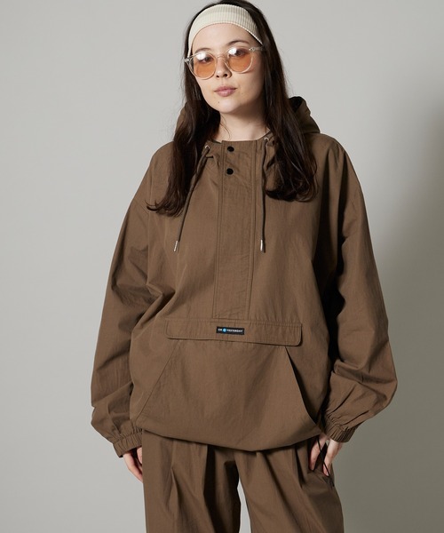 OK YESTERDAY(オッケーイエスタデイ)の「OK YESTERDAY / オーケー イエスタデイ アノラック / ANORAK 2026年 夏 夏服(シャツ/ブラウス・レディース・ホワイト/ブラック系/ブルー/カーキ/ブラック/ネイビー・M/L)」の5枚目の写真