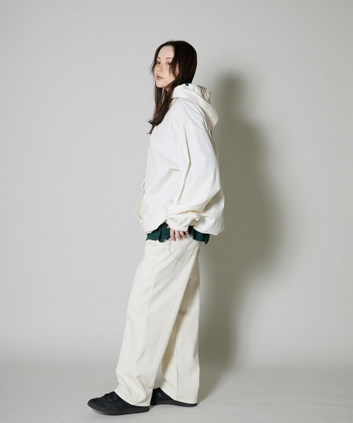 OK YESTERDAY(オッケーイエスタデイ)の「OK YESTERDAY / オーケー イエスタデイ アノラック / ANORAK 2026年 夏 夏服(シャツ/ブラウス・レディース・ホワイト/ブラック系/ブルー/カーキ/ブラック/ネイビー・M/L)」の12枚目の写真