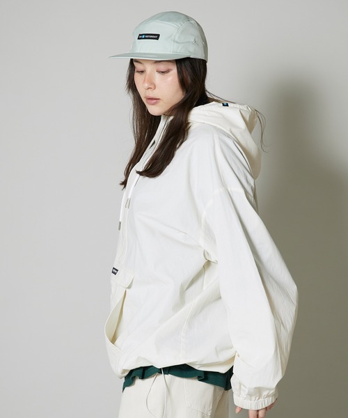 OK YESTERDAY(オッケーイエスタデイ)の「OK YESTERDAY / オーケー イエスタデイ アノラック / ANORAK 2026年 夏 夏服(シャツ/ブラウス・レディース・ホワイト/ブラック系/ブルー/カーキ/ブラック/ネイビー・M/L)」の9枚目の写真