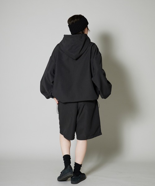 OK YESTERDAY(オッケーイエスタデイ)の「OK YESTERDAY / オーケー イエスタデイ アノラック / ANORAK 2026年 夏 夏服(シャツ/ブラウス・レディース・ホワイト/ブラック系/ブルー/カーキ/ブラック/ネイビー・M/L)」の17枚目の写真