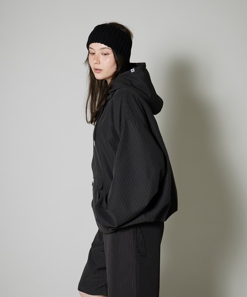 OK YESTERDAY(オッケーイエスタデイ)の「OK YESTERDAY / オーケー イエスタデイ アノラック / ANORAK 2026年 夏 夏服(シャツ/ブラウス・レディース・ホワイト/ブラック系/ブルー/カーキ/ブラック/ネイビー・M/L)」の14枚目の写真