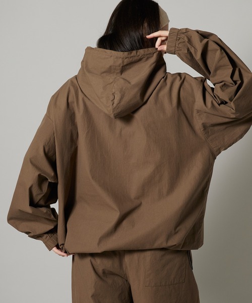 OK YESTERDAY(オッケーイエスタデイ)の「OK YESTERDAY / オーケー イエスタデイ アノラック / ANORAK 2026年 夏 夏服(シャツ/ブラウス・レディース・ホワイト/ブラック系/ブルー/カーキ/ブラック/ネイビー・M/L)」の22枚目の写真