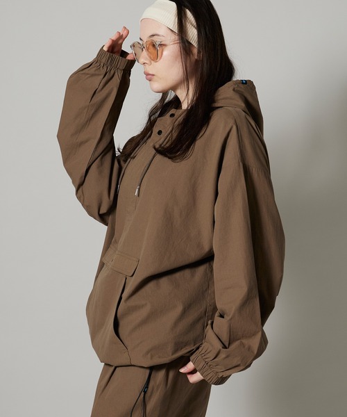 OK YESTERDAY(オッケーイエスタデイ)の「OK YESTERDAY / オーケー イエスタデイ アノラック / ANORAK 2026年 夏 夏服(シャツ/ブラウス・レディース・ホワイト/ブラック系/ブルー/カーキ/ブラック/ネイビー・M/L)」の20枚目の写真
