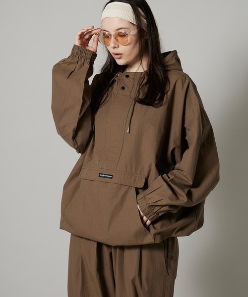 OK YESTERDAY(オッケーイエスタデイ)の「OK YESTERDAY / オーケー イエスタデイ アノラック / ANORAK 2026年 夏 夏服(シャツ/ブラウス・レディース・ホワイト/ブラック系/ブルー/カーキ/ブラック/ネイビー・M/L)」の21枚目の写真