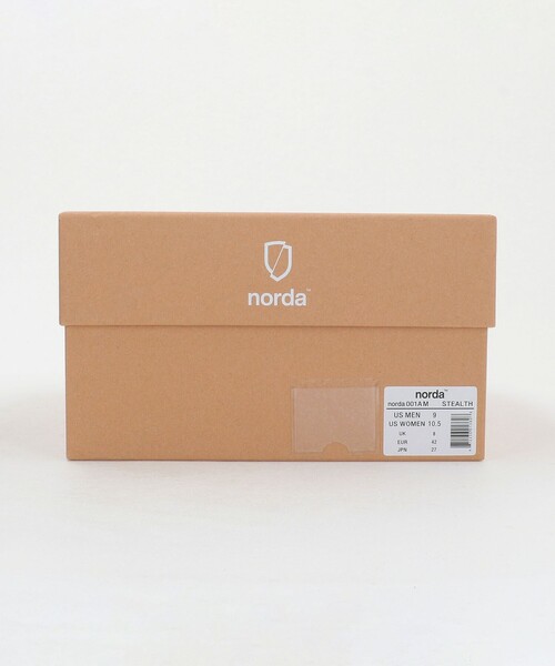 norda(ノルダ)の「<norda>001A M-STEALTH BLK スニーカー(スニーカー・メンズ・ブラック・27.5cm/27cm/28.5cm/28cm/26.5cm)」の2枚目の写真