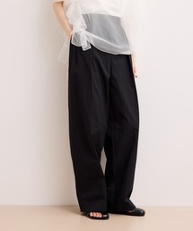 【WEB限定】ワイドレッグトラウザーパンツ