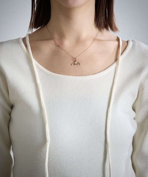 goocy（グーシー）の「【着回し力抜群！】チョーカー付き前後2WAYニット（ニット/セーター・レディース・ブラウン/ブラック/アイボリー・FREE）」の16枚目の写真