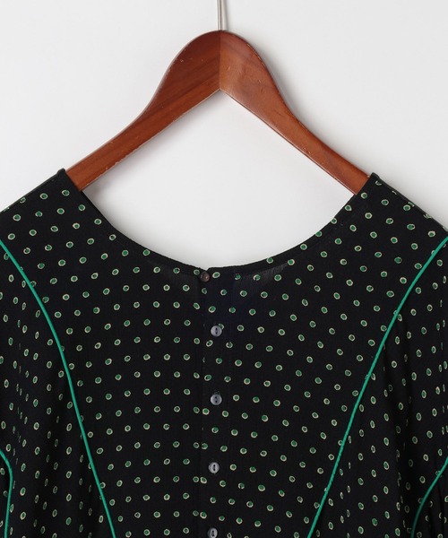 niko and...（ニコアンド）の「[MODE NORM CORE] 2WAYマキシプリントワンピース（ワンピース・レディース・グリーン/ネイビー/ブラック・LARGE/MEDIUM）」の20枚目の写真