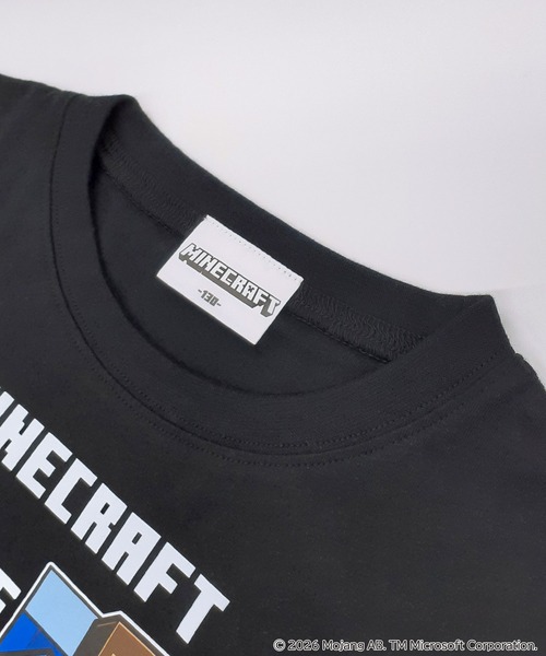 RUGGEDWORKS（ラゲッドワークス）の「《マインクラフト》 キッズ 半袖 ハーフパンツ パジャマ ルームウェア（ルームウェア/パジャマ・キッズ・ブラック/ブルー・120/130/140/150）」の6枚目の写真