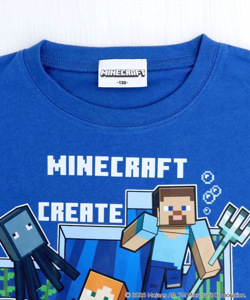 RUGGEDWORKS（ラゲッドワークス）の「《マインクラフト》 キッズ 半袖 ハーフパンツ パジャマ ルームウェア（ルームウェア/パジャマ・キッズ・ブラック/ブルー・120/130/140/150）」の13枚目の写真