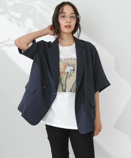 SENSE OF PLACE by URBAN RESEARCH(センスオブプレイスバイアーバンリサーチ)の「グラフィックTシャツ(半袖)(Tシャツ/カットソー・レディース・その他2/その他4/その他3/その他1・ONE/LARGE)」の14枚目の写真