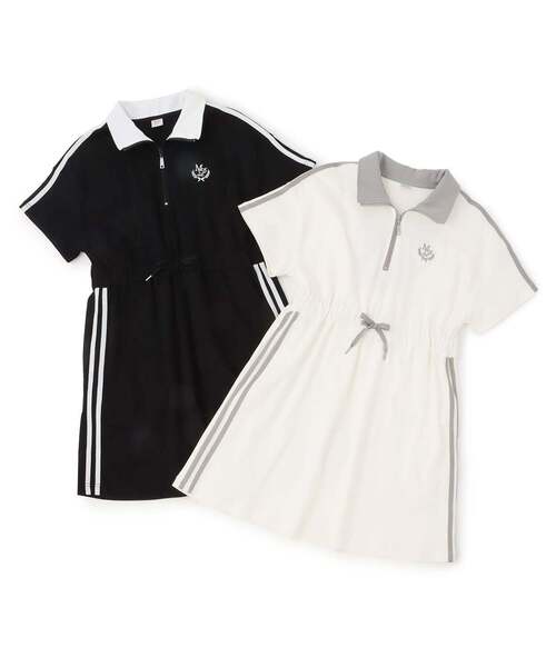 mezzo piano Junior(メゾピアノジュニア)の「【人気商品再入荷】【直営店で取り扱い無し】サイドラインワンピース(ワンピース・キッズ・ブラック/アイボリー・M:150cm/S:140cm/L:160cm)」の12枚目の写真