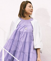 ファンクショナルブロードノーカラー ブルゾン