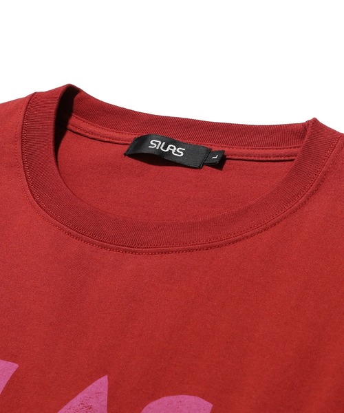 SILAS(サイラス)の「CAPRA S/S TEE(Tシャツ/カットソー・メンズ・アッシュ/ホワイト/バーガンディー/グリーン・M/L/XL)」の7枚目の写真