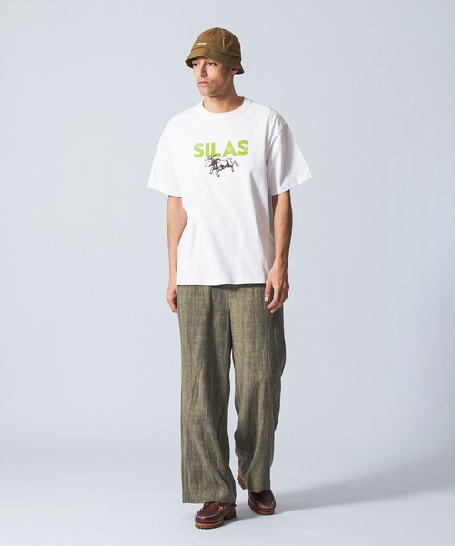 SILAS(サイラス)の「CAPRA S/S TEE(Tシャツ/カットソー・メンズ・アッシュ/ホワイト/バーガンディー/グリーン・M/L/XL)」の20枚目の写真