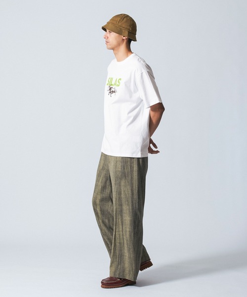 SILAS(サイラス)の「CAPRA S/S TEE(Tシャツ/カットソー・メンズ・アッシュ/ホワイト/バーガンディー/グリーン・M/L/XL)」の19枚目の写真