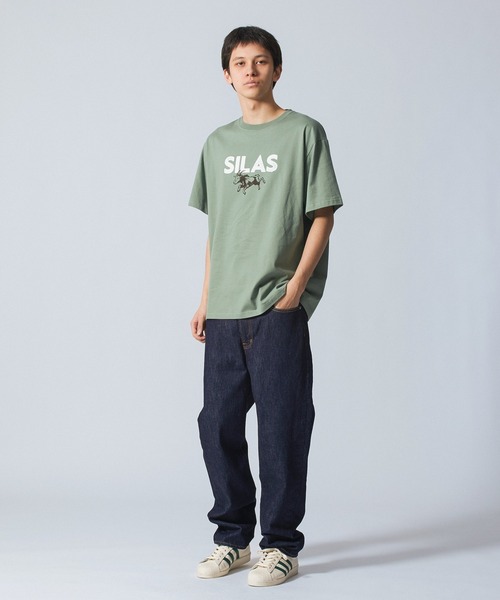 SILAS(サイラス)の「CAPRA S/S TEE(Tシャツ/カットソー・メンズ・アッシュ/ホワイト/バーガンディー/グリーン・M/L/XL)」の17枚目の写真