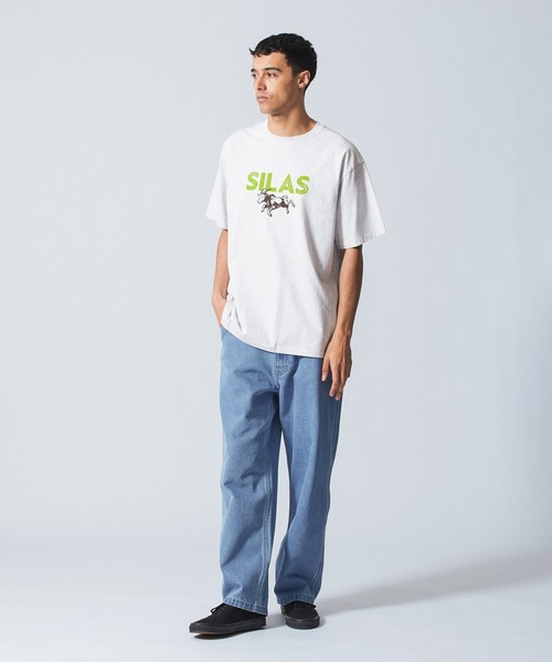 SILAS(サイラス)の「CAPRA S/S TEE(Tシャツ/カットソー・メンズ・アッシュ/ホワイト/バーガンディー/グリーン・M/L/XL)」の15枚目の写真