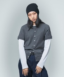 NOCTO ARCHIVE（ノクトアーカイブ）の「NOCTO ARCHIVE/ノクト アーカイブ Collarless S/S  Cardigan（カーディガン/ボレロ）」