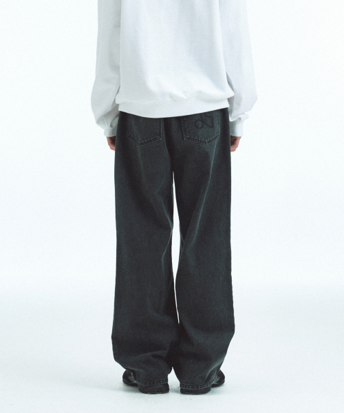 Rest&Recreation（レストアンドレクリエーション）の「WASHED JEANS - BLACK（デニムパンツ・メンズ・その他・LARGE/X-LARGE）」の5枚目の写真