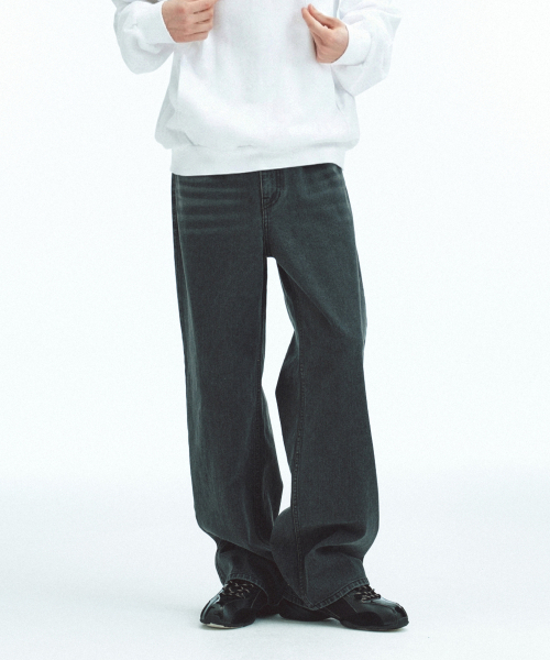 Rest&Recreation（レストアンドレクリエーション）の「WASHED JEANS - BLACK（デニムパンツ・メンズ・その他・LARGE/X-LARGE）」の6枚目の写真