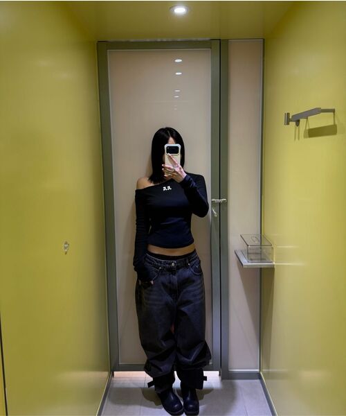 Rest&Recreation（レストアンドレクリエーション）の「WASHED JEANS - BLACK（デニムパンツ・メンズ・その他・LARGE/X-LARGE）」の8枚目の写真