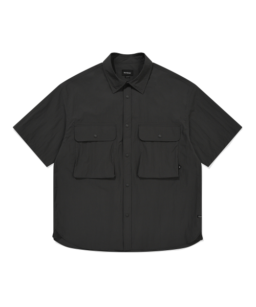 COVERNAT（カバーナット）の「ワークナイロンハーフシャツチャコール（シャツ/ブラウス・メンズ・その他・SMALL/MEDIUM/LARGE/X-LARGE/XX-LARGE）」の11枚目の写真