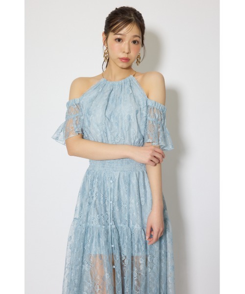 rienda（リエンダ）の「【森香澄さん着用】2WAYホルターネックレース