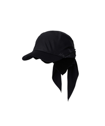 WELLBEING EXPRESS（ウェルビーイングエクスプレス）の「Scarf Cap Black（キャップ）」