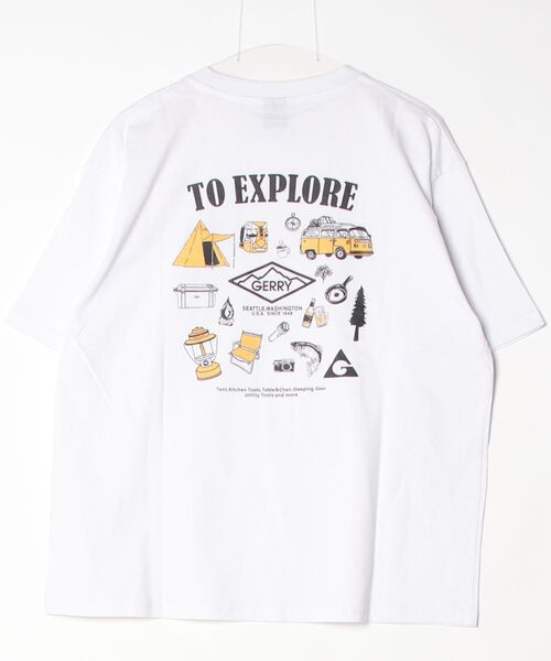 GERRY(ジェリー)の「GERRY/ジェリー アソートデザイン 半袖Tシャツ ユニセックス(Tシャツ/カットソー・メンズ・ブラック系3/ブラック系4/ホワイト系3/ホワイト系4/ホワイト系2/ホワイト系1/ブラック系1/ブラック系2/グレー系1/グレー系2/グレー系3/グレー系4・M/L)」の13枚目の写真