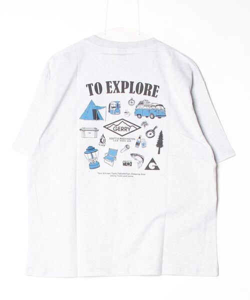 GERRY(ジェリー)の「GERRY/ジェリー アソートデザイン 半袖Tシャツ ユニセックス(Tシャツ/カットソー・メンズ・ブラック系3/ブラック系4/ホワイト系3/ホワイト系4/ホワイト系2/ホワイト系1/ブラック系1/ブラック系2/グレー系1/グレー系2/グレー系3/グレー系4・M/L)」の17枚目の写真