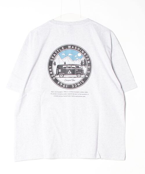 GERRY(ジェリー)の「GERRY/ジェリー アソートデザイン 半袖Tシャツ ユニセックス(Tシャツ/カットソー・メンズ・ブラック系3/ブラック系4/ホワイト系3/ホワイト系4/ホワイト系2/ホワイト系1/ブラック系1/ブラック系2/グレー系1/グレー系2/グレー系3/グレー系4・M/L)」の18枚目の写真