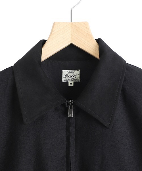marka（マーカ）の「GOLD / ゴールド：WOOL / COTTON MOLESKIN SPORTS JACKET：25B-GL15729[MUS]（その他アウター・メンズ・ブラック・M）」の3枚目の写真