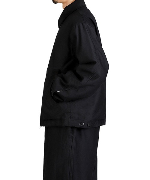marka（マーカ）の「GOLD / ゴールド：WOOL / COTTON MOLESKIN SPORTS JACKET：25B-GL15729[MUS]（その他アウター・メンズ・ブラック・M）」の12枚目の写真