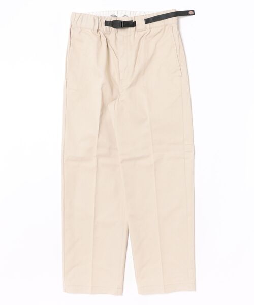 Dickies（ディッキーズ）の「【DICKIES/ディッキーズ】TCツイル クライミングワークパンツ DB0010 丈夫 汚れにくい ガゼットクロッチ キャンプ アウトドア（デニムパンツ・メンズ・ブラック/オフホワイト・MEDIUM/LARGE/X-LARGE）」の2枚目の写真