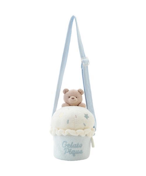 gelato pique(ジェラートピケ)の「【KIDS】スムーズィーアイスクリームベアショルダーバッグ(ショルダーバッグ・キッズ・ミント・F)」の1枚目の写真