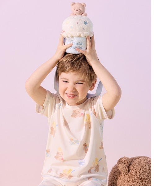 gelato pique(ジェラートピケ)の「【KIDS】スムーズィーアイスクリームベアショルダーバッグ(ショルダーバッグ・キッズ・ミント・F)」の10枚目の写真