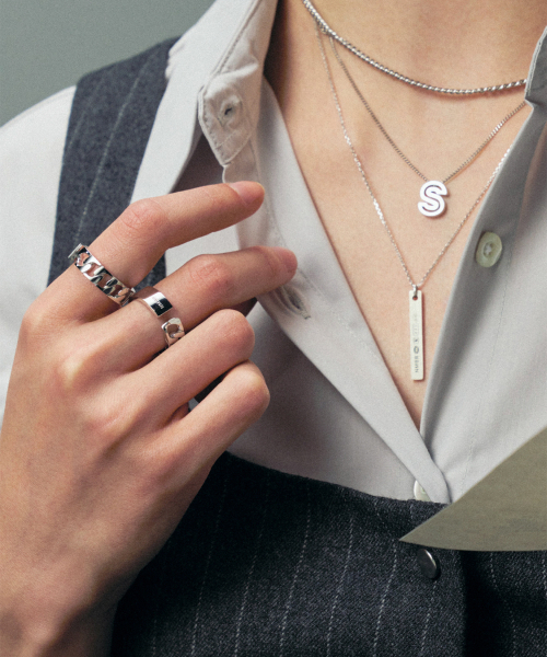 NUMBERING(ナンバリング)の「#7505- Ring(リング・レディース・シルバー/ゴールド・9号/11号/13号/15号/17号/21号/7号/19号)」の4枚目の写真