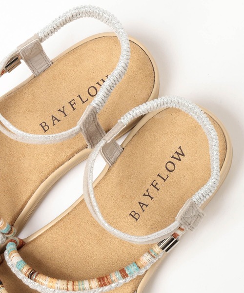 BAYFLOW(ベイフロー)の「エスニックロープサンダル(サンダル・レディース・シルバー/ゴールド・SMALL/LARGE/MEDIUM)」の8枚目の写真