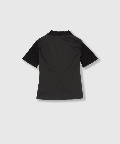 THINGS THAT MATTER（シングス ザット マター）の「CHAOS EMBROIDERY BLOUSE / カオス エンブロイダリー ブラウス（シャツ/ブラウス・レディース・ブラック/ホワイト・FREE）」の20枚目の写真