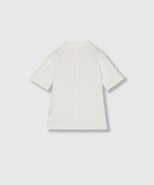 THINGS THAT MATTER（シングス ザット マター）の「CHAOS EMBROIDERY BLOUSE / カオス エンブロイダリー ブラウス（シャツ/ブラウス・レディース・ブラック/ホワイト・FREE）」の17枚目の写真