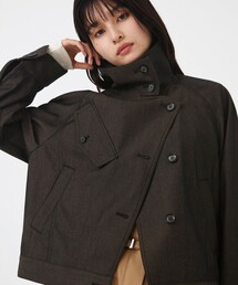 UNITED TOKYO | 【新作】ウールデニムスタンドカラーブルゾン｜春アウター/春服(ブルゾン)